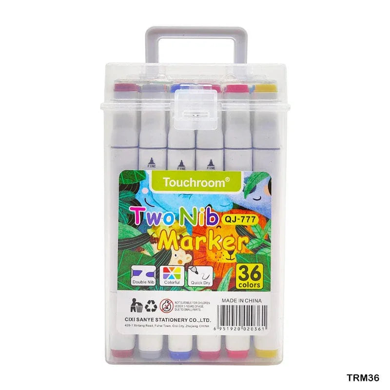 MG Traders Marker Touch Room Marker Set  36 Color Box (Trm36)