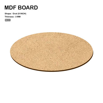 Mdf Oval 9 Inch  10Pcs (Mo9)