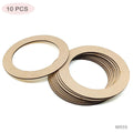 MG Traders Mdf Cutout Mdf Ring 5X5 10Pcs (Mr55)