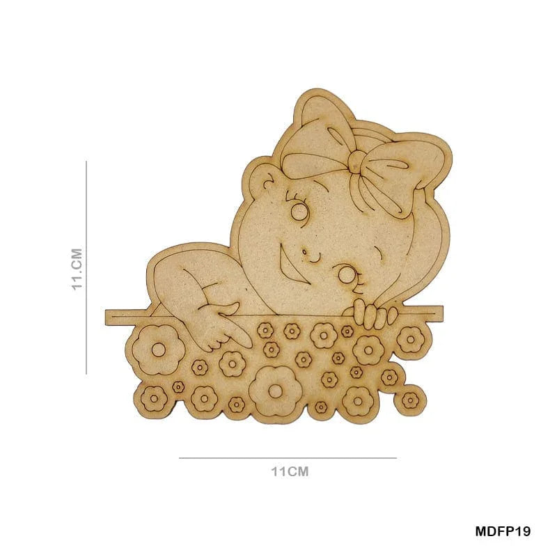 MG Traders MDF & wooden Crafts Mdf Cutout Engraved (Mdfp19)