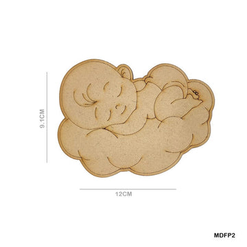 MG Traders MDF & wooden Crafts Mdf Cutout Engraved (Mdfp2)