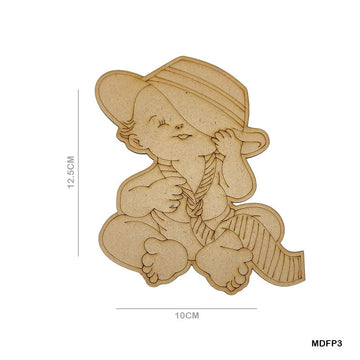 MG Traders MDF & wooden Crafts Mdf Cutout Engraved (Mdfp3)
