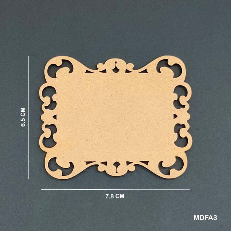 MG Traders MDF & wooden Crafts Mdf Cutout (Mdfa3)