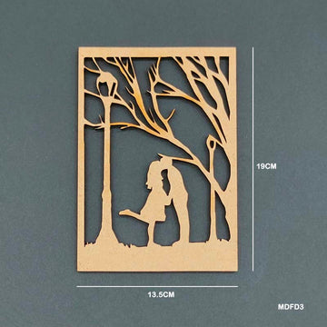 MG Traders MDF & wooden Crafts Mdf Cutout (Mdfd3)