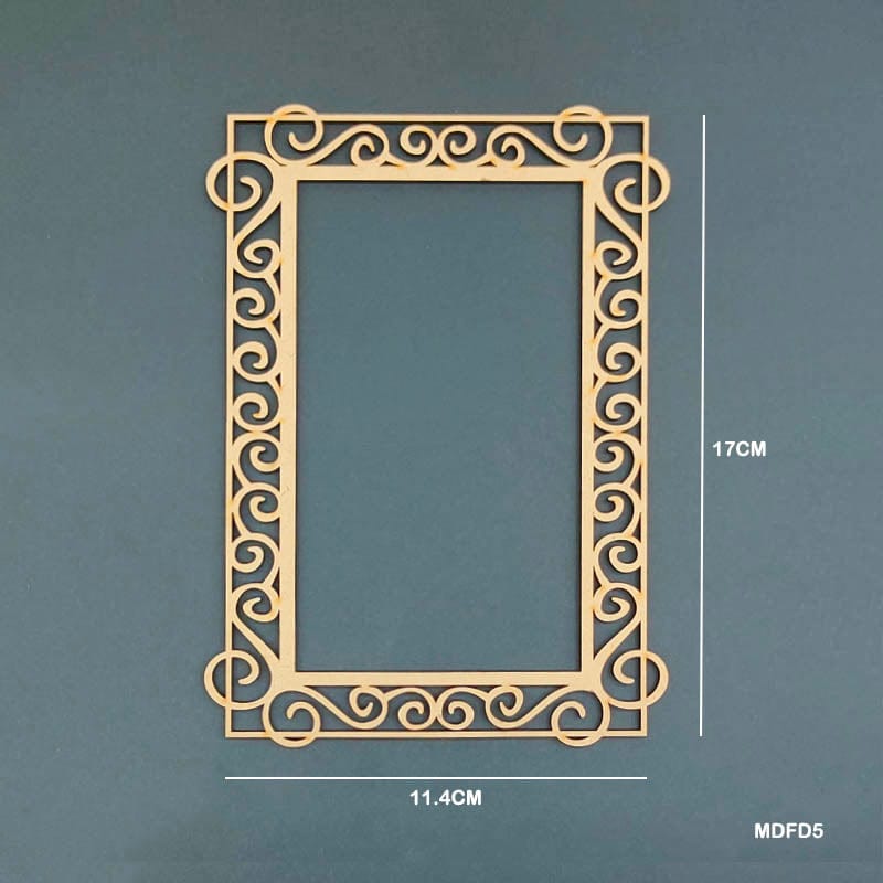 MG Traders MDF & wooden Crafts Mdf Cutout (Mdfd5)