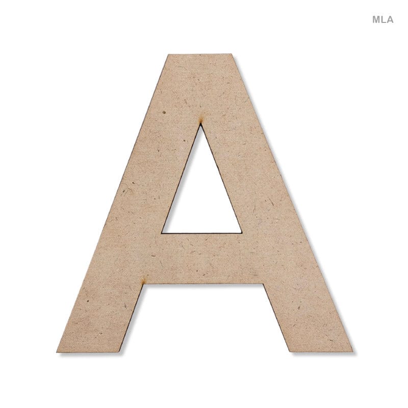 MG Traders MDF & wooden Crafts Mdf Letter A (6") (Mla)