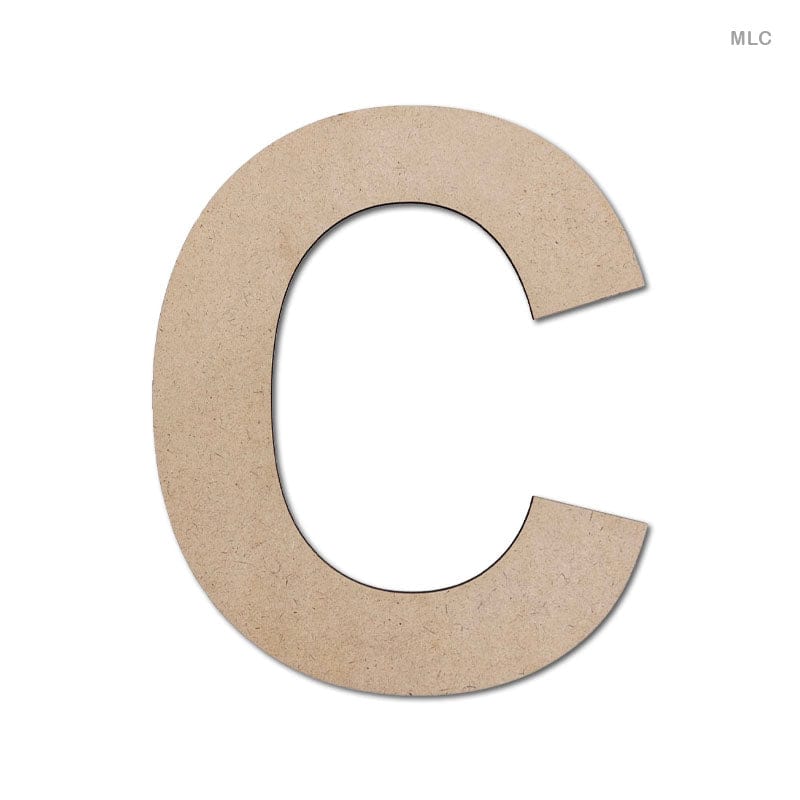 MG Traders MDF & wooden Crafts Mdf Letter C (6") (Mlc)