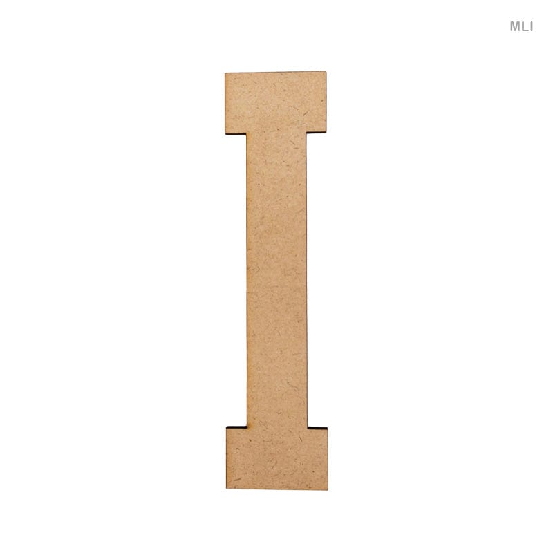 MG Traders MDF & wooden Crafts Mdf Letter I (6") (Mli)