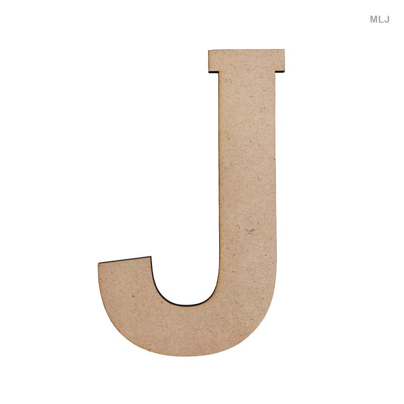 MG Traders MDF & wooden Crafts Mdf Letter J (6") (Mlj)