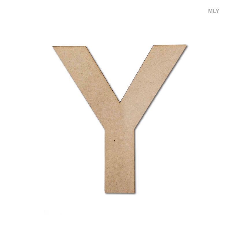 MG Traders MDF & wooden Crafts Mdf Letter Y (6") (Mly)