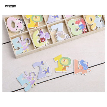 Wooden Number Printed Mouse (Wncbm)