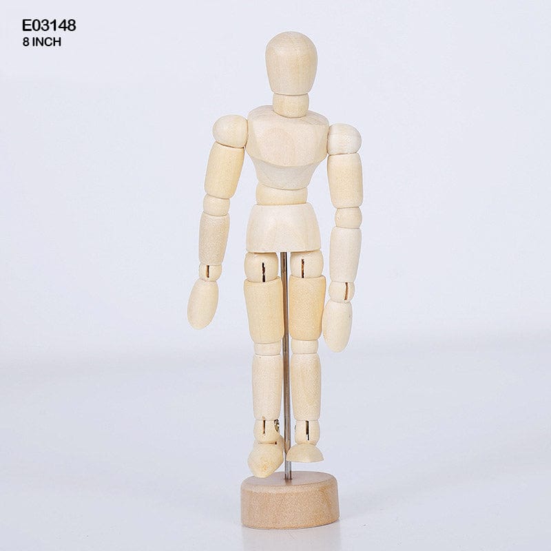 MG Traders Miniature E03148 Wooden Manikin 8 Inch