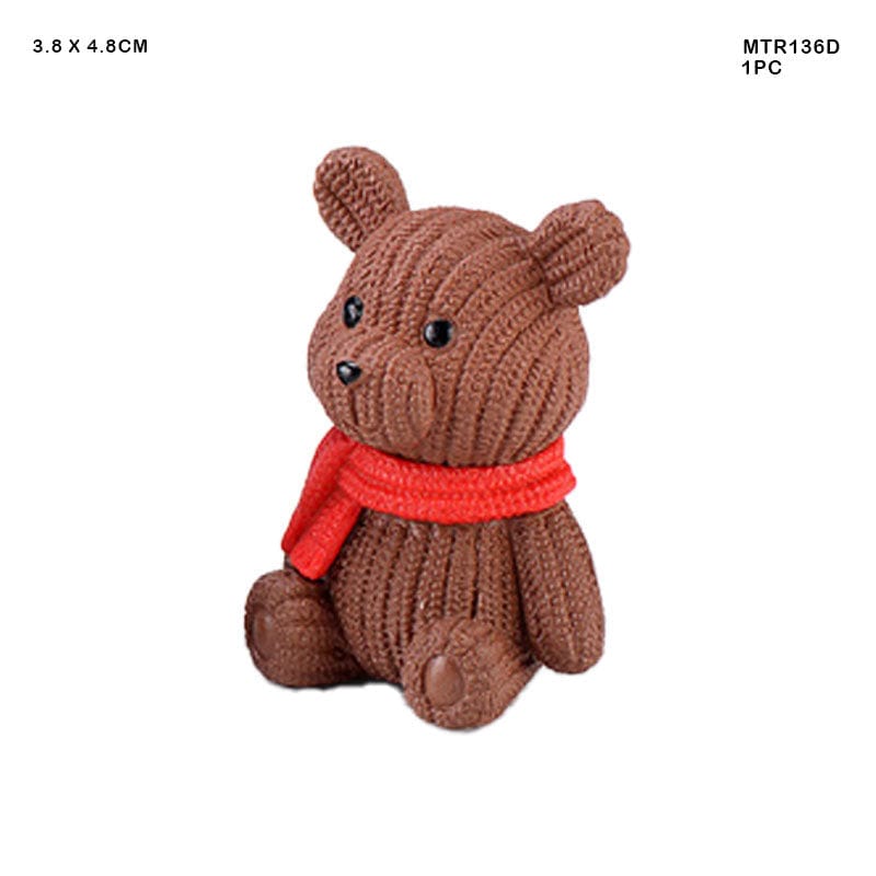 MG Traders Miniature Miniature Model Mtr136D Teddy Bear Brown