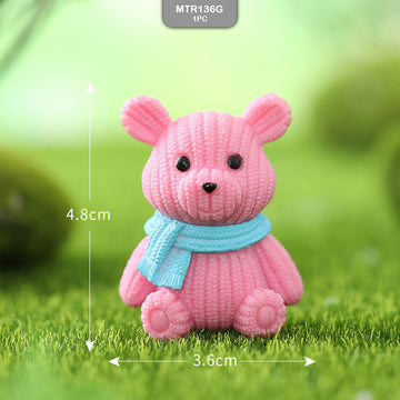 Miniature Model Mtr136G Teddy Bear Pink