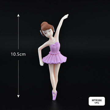 Miniature Model Mtr396 Ballerina Girl 1Pc  (Pack of 4)