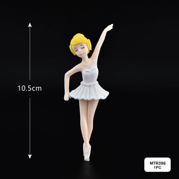 MG Traders Miniature Miniature Model Mtr398 Ballerina Girl 1Pc  (Pack of 4)