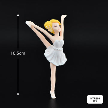 MG Traders Miniature Miniature Model Mtr399 Ballerina Girl 1Pc  (Pack of 4)