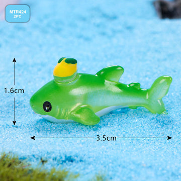 MG Traders Miniature Miniature Model Mtr424 Cartoon Fish (2Pc)