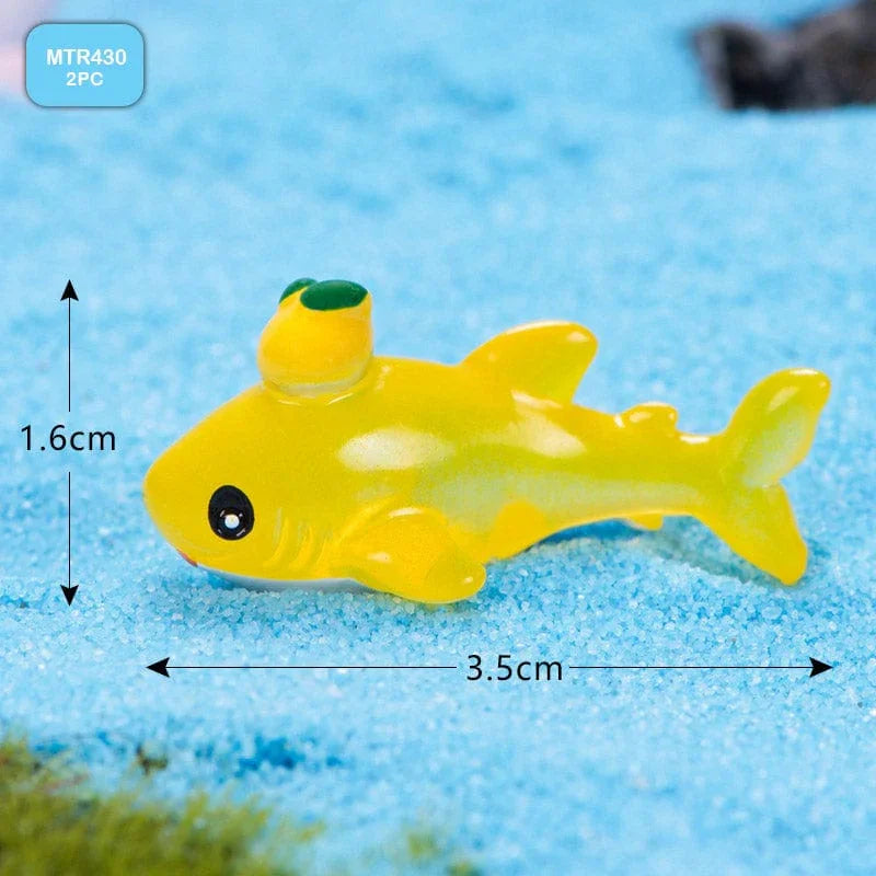 MG Traders Miniature Miniature Model Mtr430 Cartoon Fish (2Pc)