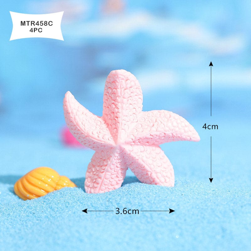 MG Traders Miniature Miniature Model Mtr458C Star Pink (4Pc)