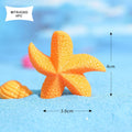 MG Traders Miniature Miniature Model Mtr458D Star Orange (4Pc)