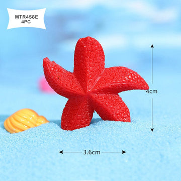 Miniature Model Mtr458E Star Red (4Pc)