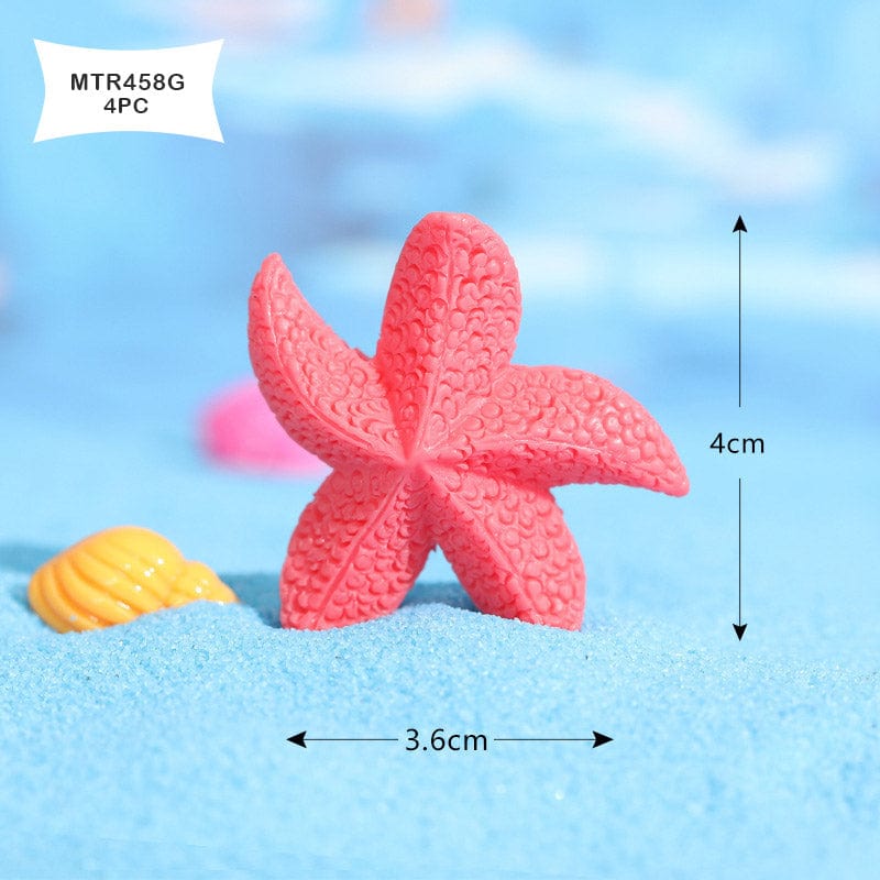 MG Traders Miniature Miniature Model Mtr458G Star L Pink (4Pc)
