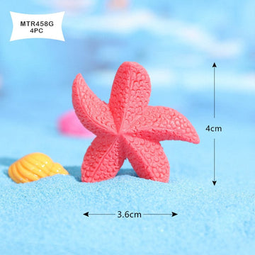 MG Traders Miniature Miniature Model Mtr458G Star L Pink (4Pc)