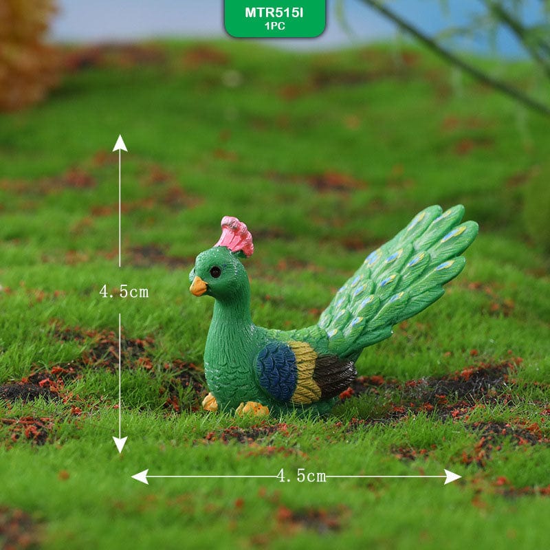 MG Traders Miniature Miniature Model Mtr515I Peacock (1Pc)