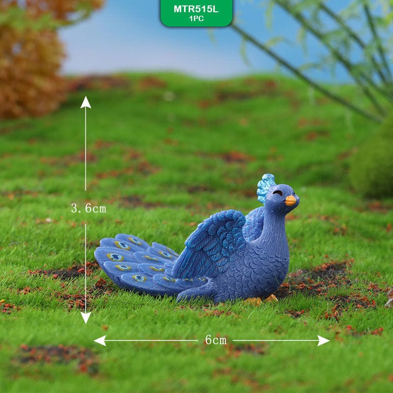 MG Traders Miniature Miniature Model Mtr515L Peacock (1Pc)