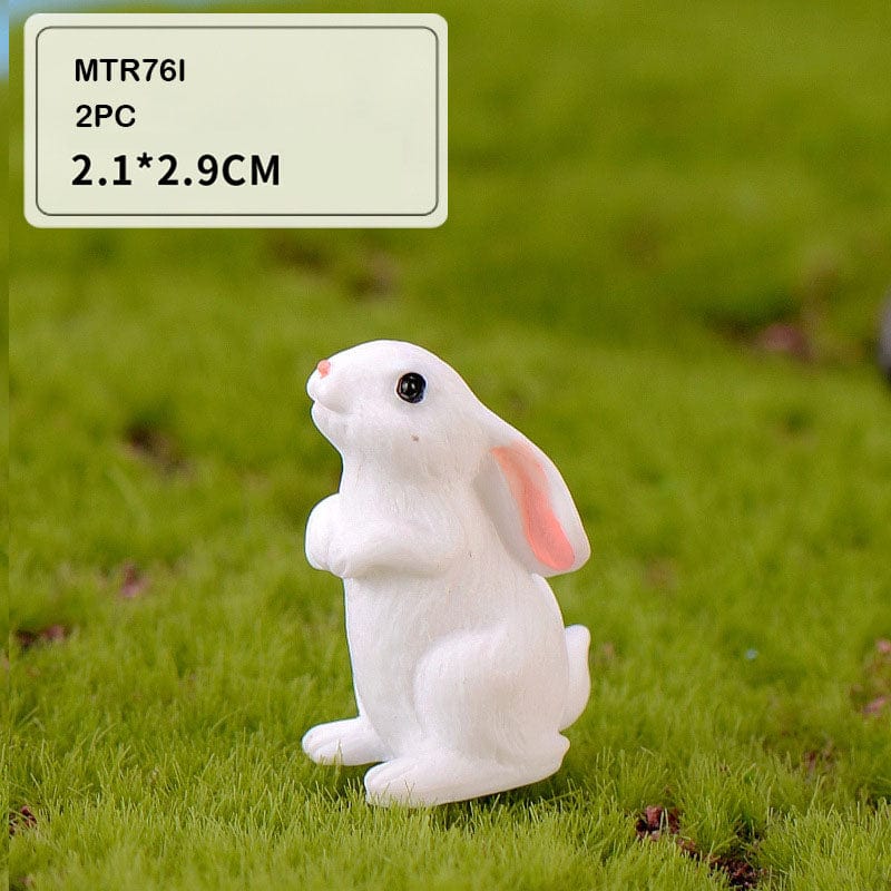 MG Traders Miniature Miniature Model Mtr76I Rabbit (2Pc)