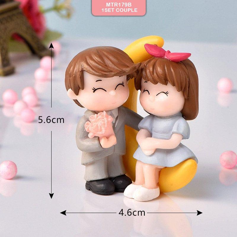 MG Traders Miniature Miniature Model Mtrc179B 1 Set Of Couple