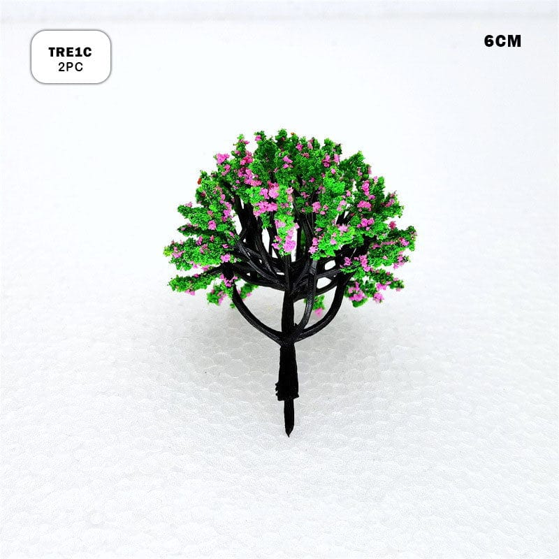 MG Traders Miniature Tre1C Tree Miniature 6Cm (2Pc)