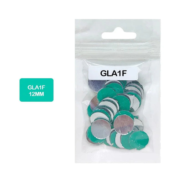 Round Mirrors for Lippan Art & Crafts - 12mm (Gla1F)