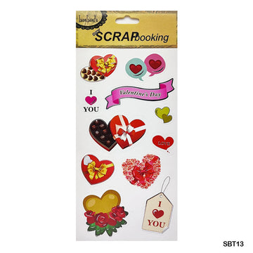 Sbt13 Scrap Book Journaling Sticker  (Pack of 6)