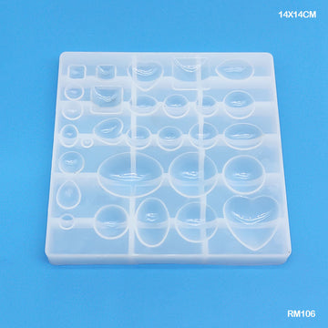 MG Traders Mould Rm106 Silicone Mold 14X14Cm