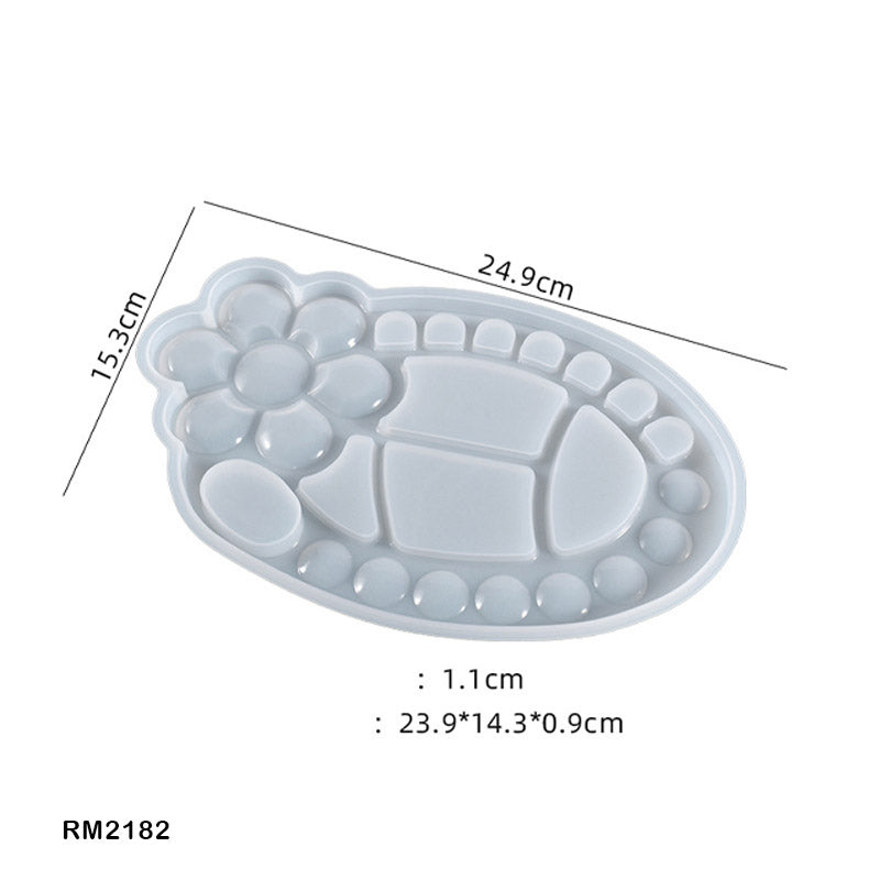 MG Traders Mould Rm2182 Silicone Mould (24.9X15.3Cm)