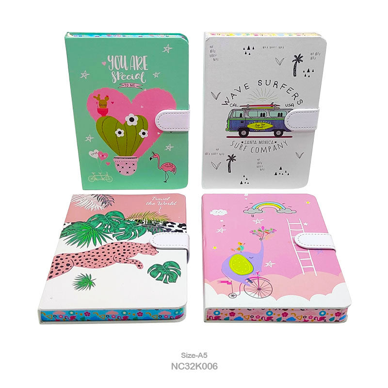 MG Traders Note Books & Diaries Nc32K006 A5 Magnetic Diary