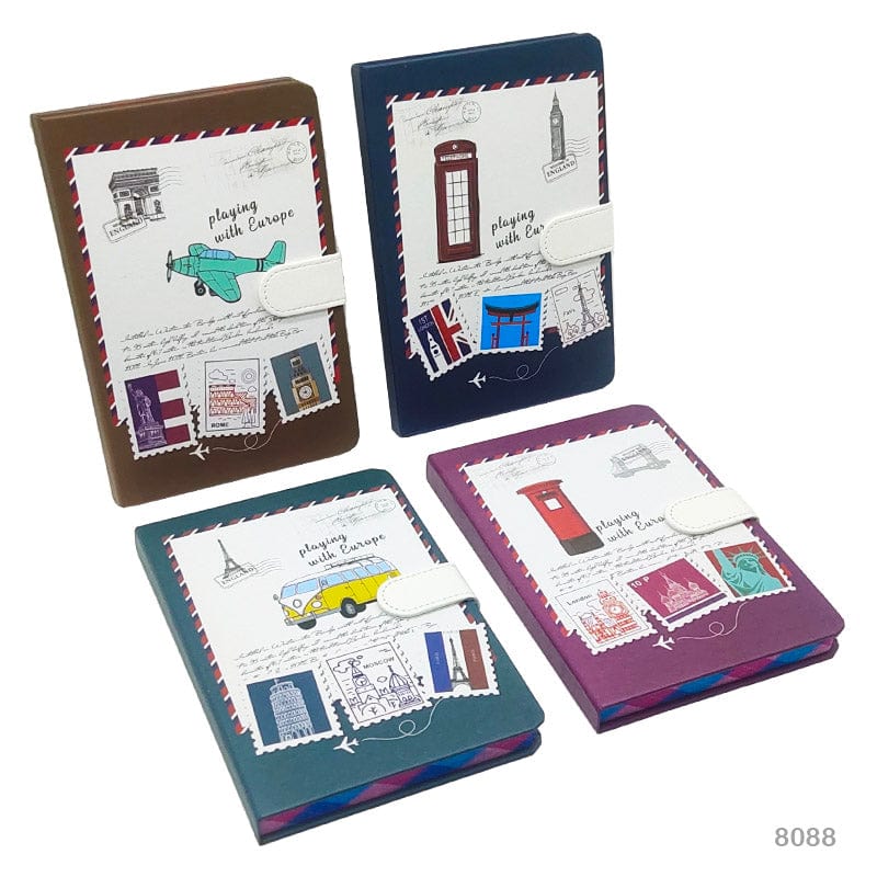 MG Traders Notebooks & Diaries 808-8 Note Book Magnetic A5 (19X13Cm)