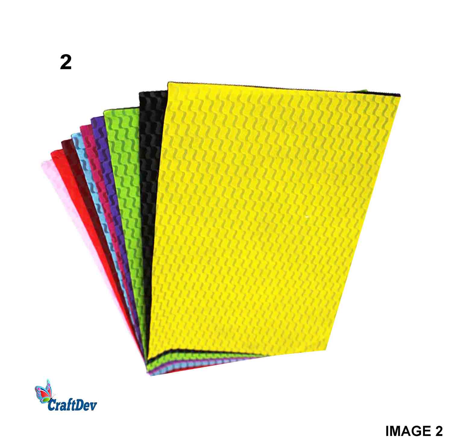 MG Traders origami sheet A4 Wolly Paper 10 Color (A4Wp)  (Pack of 3)