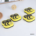 MG Traders Pack All Kinds Boards (white,notice,black,slate) White Board Duster Magnetic Bee (Boho10)  (Contain 1 Unit)