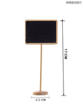 MG Traders Pack All Kinds Boards (white,notice,black,slate) Wooden Black Board With Stand Cc (Wbb3001)  (Contain 1 Unit)