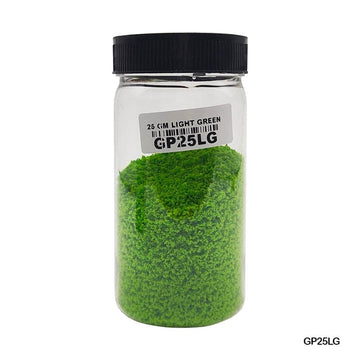 MG Traders Pack Artificial Grass Grass Powder Bottle 25Gm Light Green (Gp25Lg)  (Contain 1 Unit)