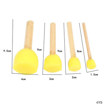 4Pc Yellow Sponge (4Ys)  (Contain 1 Unit)