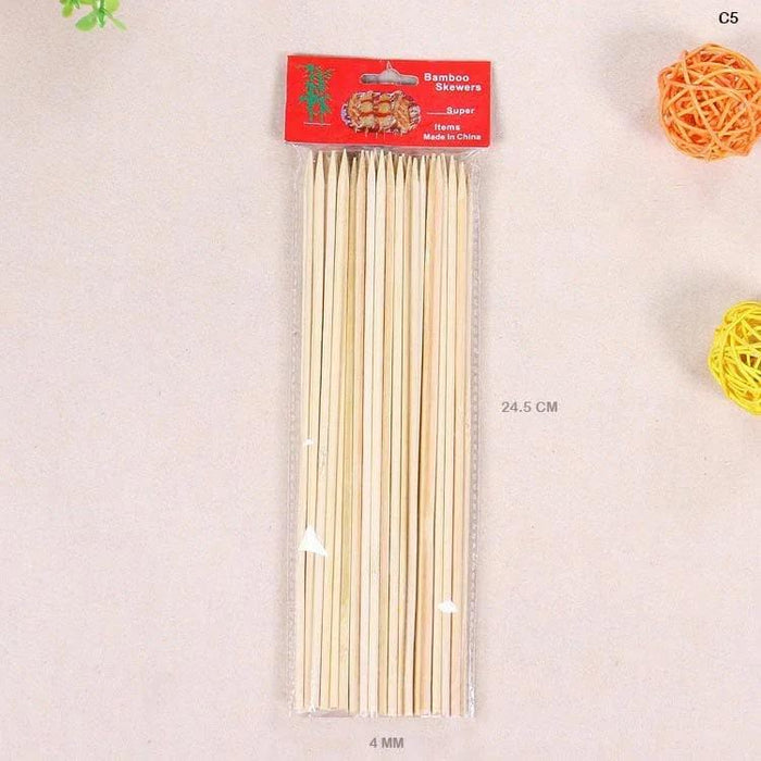 Chop Stick 4Mmx25Cm (10) (C5)  (Contain 1 Unit)
