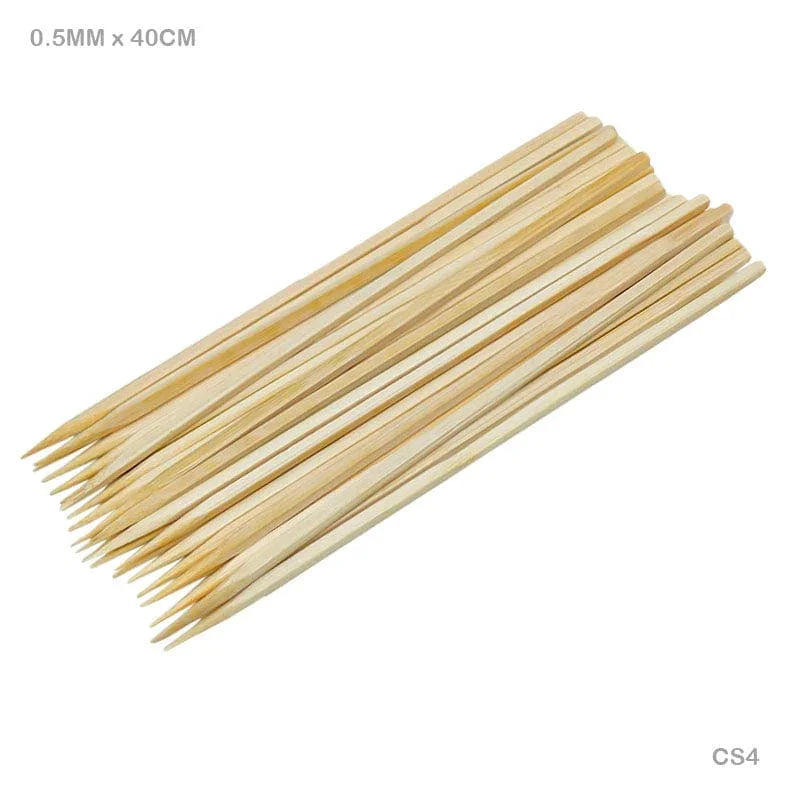 Square Wooden Craft Sticks - 5mm x 40cm (Bundle) pack of 1