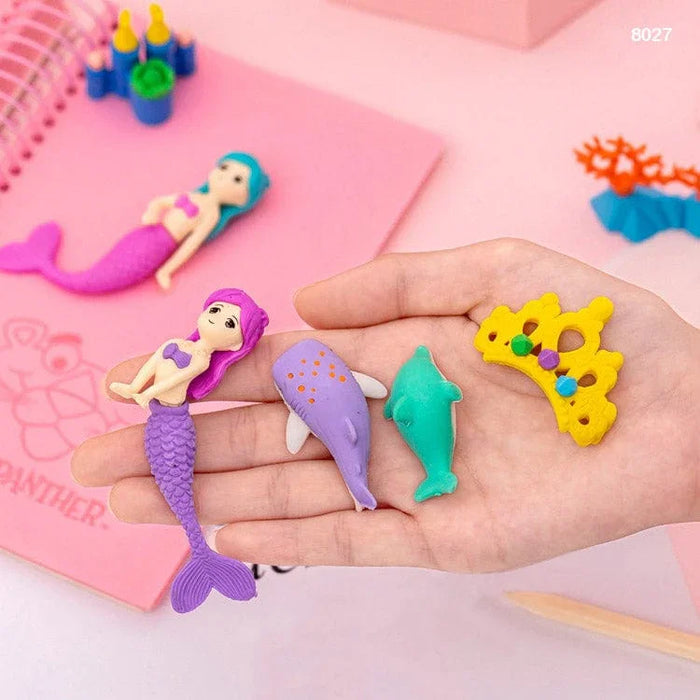 Mermaid Eraser 1Pc  (Contain 1 Unit)    Code  8027