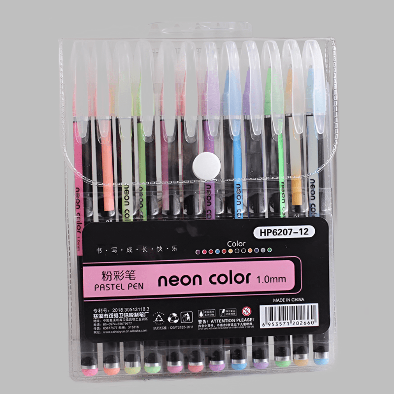 MG Traders Pack Highlighters Pastel Neon Colour Pen (620712)  (Contain 1 Unit)