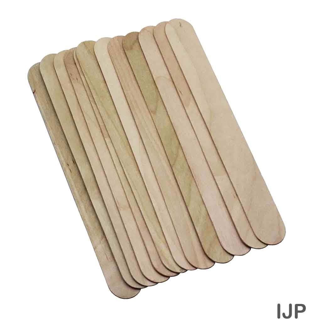 Ice Cream Stick (Ijp) Jumbo Plain 20 X 2.5Cm (Contain 1 Unit)