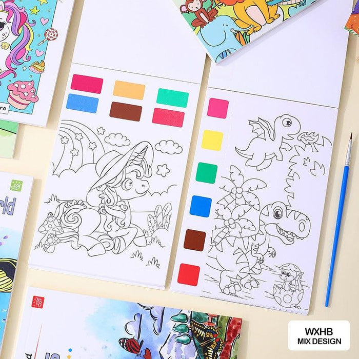 (Buy 1 Get 1 Free) Magic Drawing Doodle Book WXHB | 12 Pages